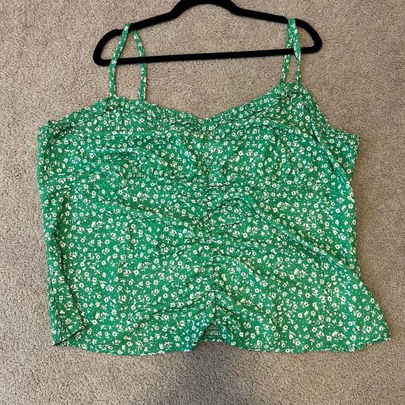 Lush Tops - NWT Lush Floral Green Tank Top 3X